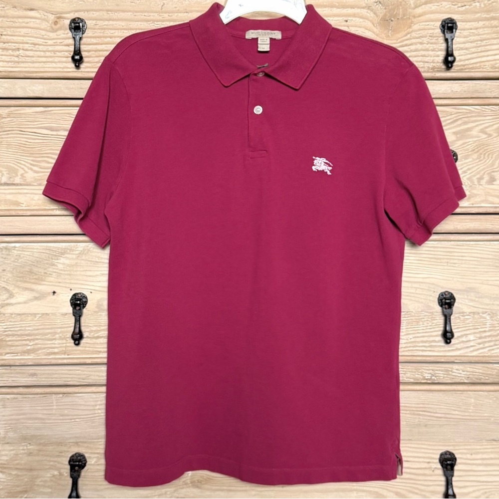 Burberry Polo Shirt with Embroidered Emblem - Picture 4 of 4